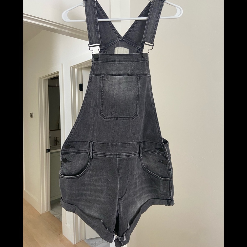 Black Calvin Klein overalls, XS